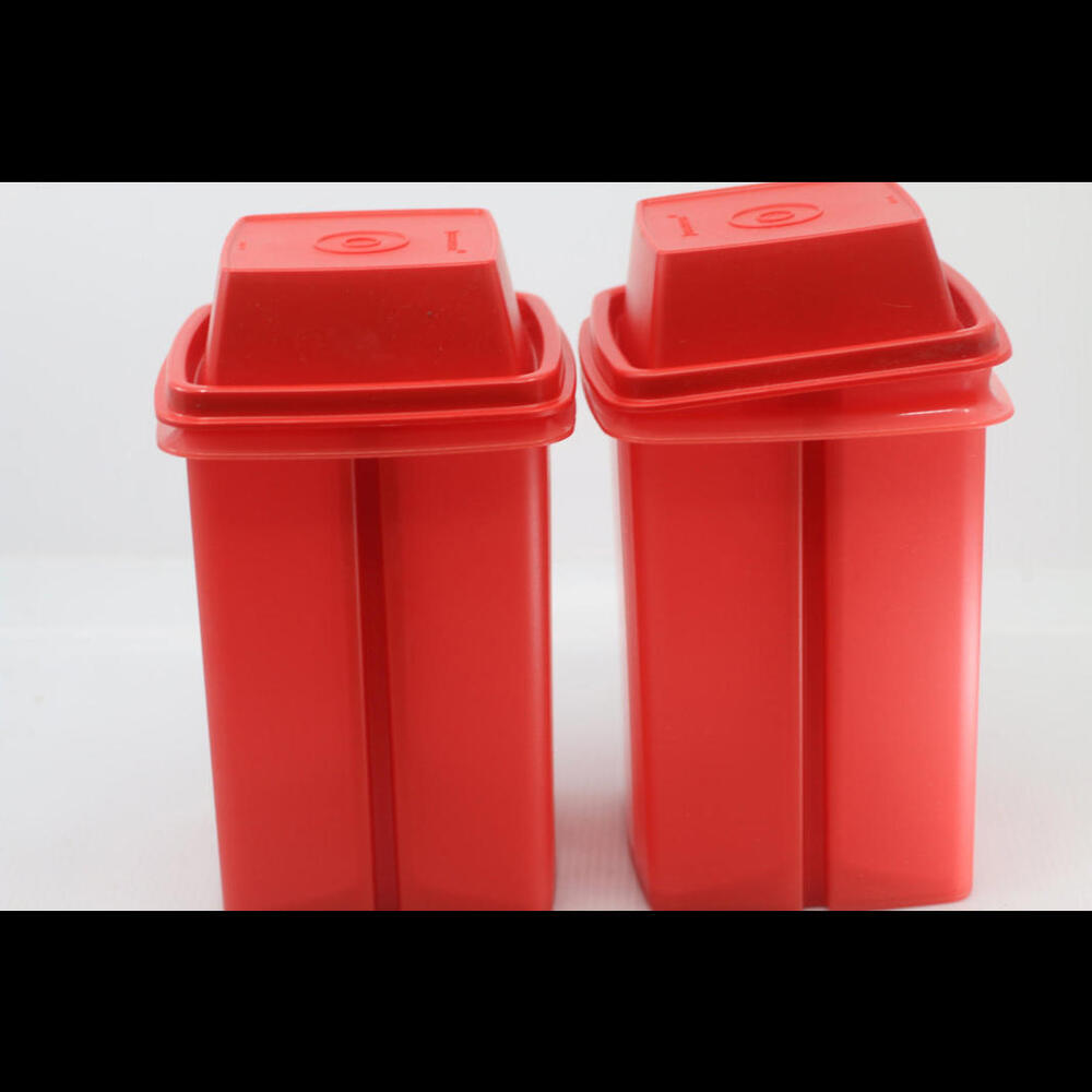 1330-11 Tupperware 3pc Pick a Deli Pickle Jalapeno Keeper Container Fuchsia Pink